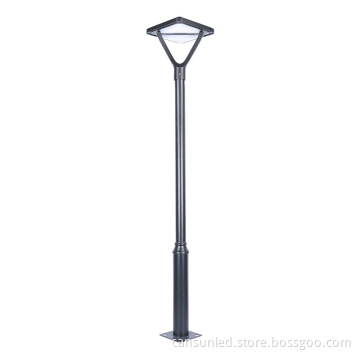 Manufacturer Price for Outdoor 3m 4m Split Pole Modern Solar Garden Pole Light